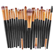 2 Set Multifunktionale Gesicht Make-Up Pinsel Augen Make-Up Lippen Make-Up Pinsel Kosmetische Werkzeug GOLD FARBE