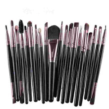2 Set Multifunktionale Gesicht Make-Up Pinsel Augen Make-Up Lip Make-Up Pinsel Kosmetische Werkzeug SCHWARZ FARBE