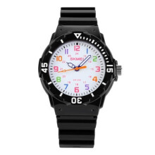 Παιδικό αδιάβροχο ρολόι χειρός Casual Style Outdoor Quartz Μαύρο Χρώμα