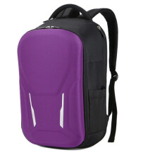Große Kapazität PVC Wasserdicht Business Casual Reise Anti-Diebstahl Rucksack LILA FARBE