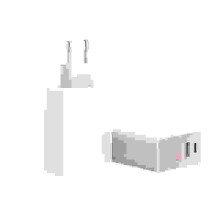 2 STÜCKE 45 W Geschwindigkeit PPS Intelligente Abschaltung Digitalanzeige Schnellladegerät PD3.0 + QC3.0 Typ-C + USB-Ladegerät WEISSE FARBE