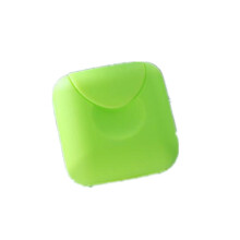 10 STÜCKE Tragbare Seifen Box Barthroom Reise Wandern Seifenschale Platte Halter Fall Container GRÜNE FARBE