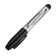 10 STÜCKE Schule Büromaterial Glas Schreiben CD DVD Rohlinge Disc Scribe Tattoo Pierce Permanentmarker Stift SCHWARZ FARBE