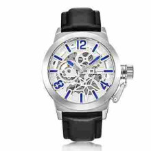 K003 Business-Stil männliche Armbanduhr Lederband mechanische Uhren 03 Farbe