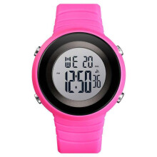 1507 5ATM wasserdichte Stoppuhr Alarm Outdoor Sport Digitaluhr Herrenuhr