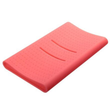Silikonhülle Gummiabdeckung für Xiaomi 10000 mAh PRO Power Bank USB Typ-C MI Ladegerät ROSA FARBE