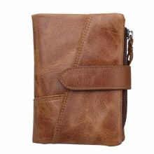 Herren Echtleder Vintage Geldbörse Bifold Geldbörse Kartenhalter