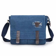 Herren Canvas Vintage Business Casual Outdoor Umhängetasche 02 FARBE