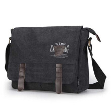 Herren Canvas Vintage Business Casual Outdoor Umhängetasche 03 FARBE