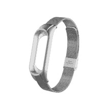 Metallband, schraubenloses Edelstahl-Ersatzband für Xiaomi Mi Band 3/4