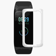 2 peças capa protetora de material de PC colorido para relógio inteligente Amazfit Cor2 cor branca