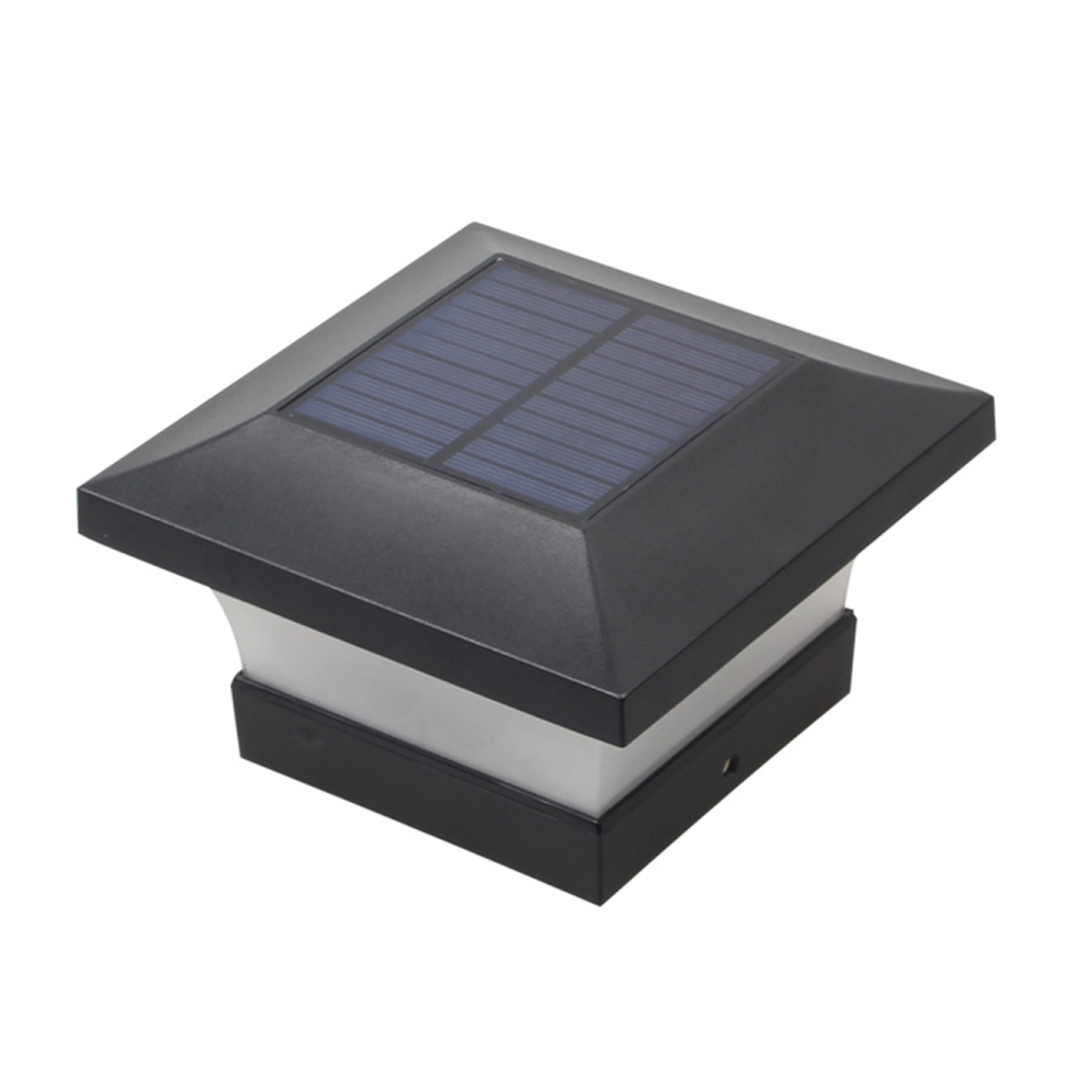 Pilier solaire LED étanche, applique murale chinoise de jardin, éclairage extérieur de cour, poteau de clôture et de porte, jaune