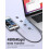 Cable de carga rápida UGREEN USB-C a USB-C en ángulo, 60 W PD, 3 m - Negro 7