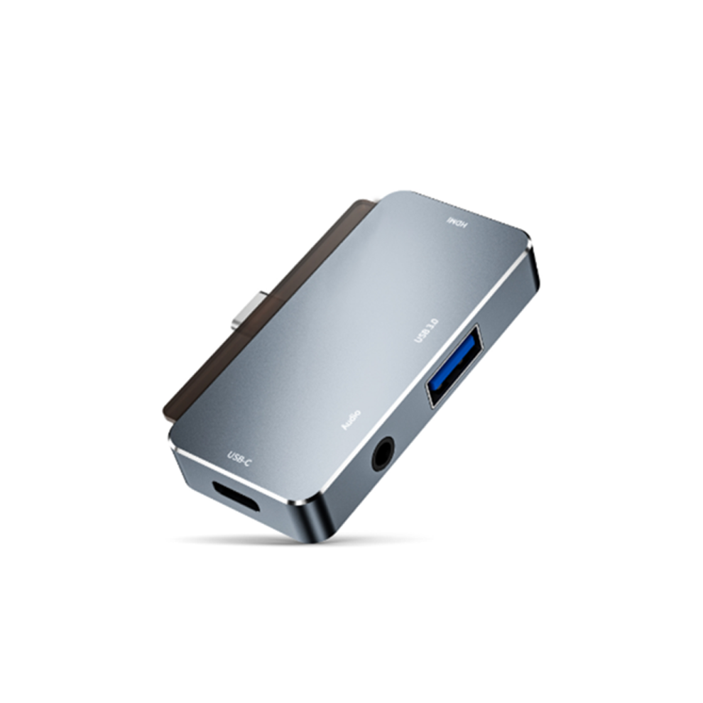 HUB pour ordinateur portable 4 en 1, répartiteur USB de chargement PD, Station d'accueil hdmitype-c pour Ipad Pro