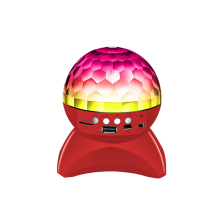 2 in 1 Bluetooth Bunte Licht Musik Lautsprecher Telefon Hohe Lautstärke Sound Ktv Bühne Licht
