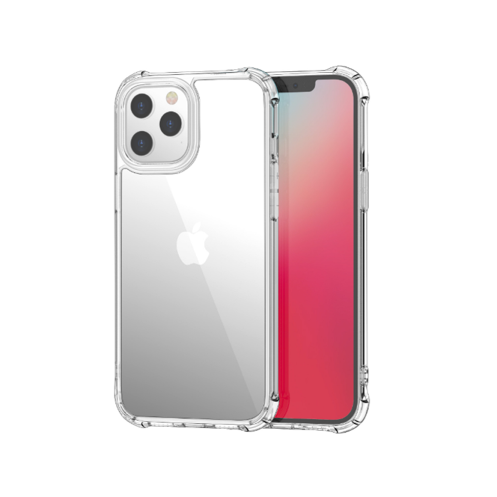 Dtrade 1PCS Coque rigide transparente anti-chute en verre trempé pour Iphone12promax (6,7 pouces)
