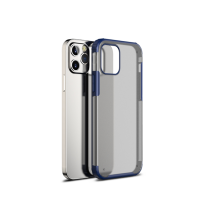 Dtrade Anti-Rutsch Creative Skin Feel Frosted Anti-Fall-Panzerschale für iPhone 12 Mini 5,4 Zoll-Blau