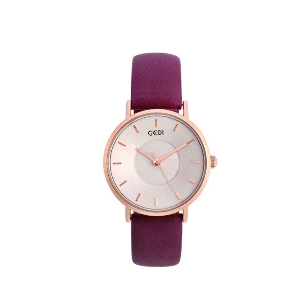 Reloj De Pulsera De Cuarzo Resistente Al Agua Con Correa De Estilo Literario Retro De Moda Para Mujer, Reloj De Escala Simple, 9659#-image