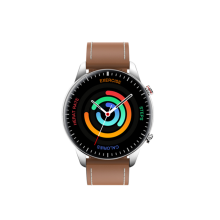 I15 Bluetooth-Anruf Geschäftsanruf Smart Watch Lederarmband Sport Herzfrequenz Blutsauerstoffüberwachung Wasserdicht