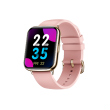 X27 Smart-Armband, 1,69 Zoll, großer Bildschirm, dynamische Herzfrequenzerkennung, wasserdicht, Sport-Smartwatch, Pink