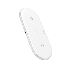 CW23 Dual Power Wireless Fast Charging Desktop Schnellladegerät für iPhone Handy TWS Headset
