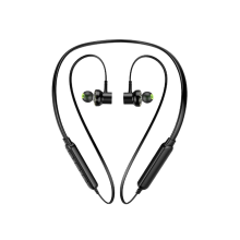 G20BL Magnetischer Sport-Bluetooth-Kopfhörer mit hängendem Hals 4.2 Doppelbewegung Wasserdichter kabelloser Kopfhörer