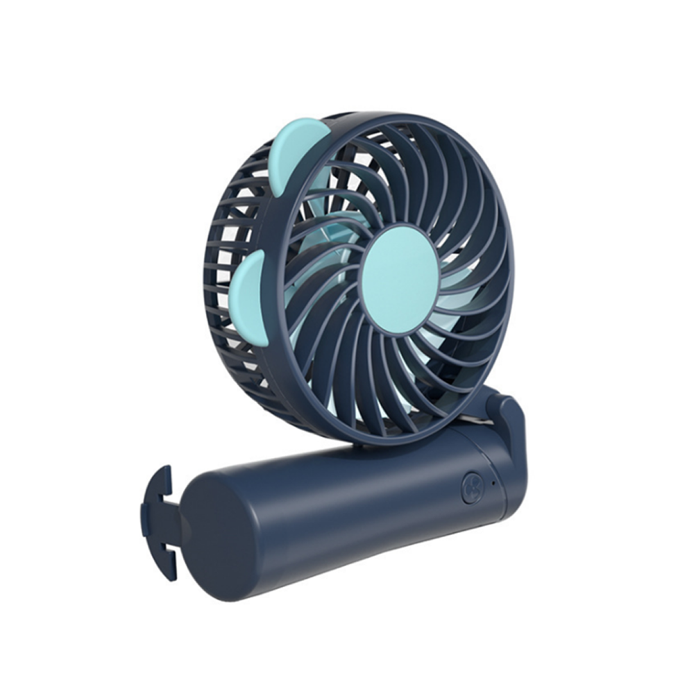 F07 Draagbare Opvouwbare Ventilator Mini-Ventilator Multifunctioneel Demontage Batterij Krachtige Windgeluidslamp Ventilator-image