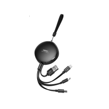1M 2.1A Universal Storage One für Three Teleskop-Ladekabel Handy-Datenkabel