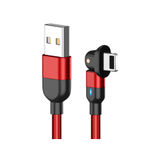 D14 1M 180 Grad drehbares Direktladekabel Apple-Schnittstelle Ladedatenkabel Schnellladekabel
