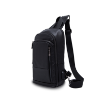 F02 sac de poitrine technologie antivol Sports de plein air USB charge sac de messager sac à bandoulière de mode