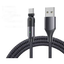 F20 2M Typ-c Schnellladedatenkabel 180 Grad drehbares Telefonladekabel Blitzladekabel