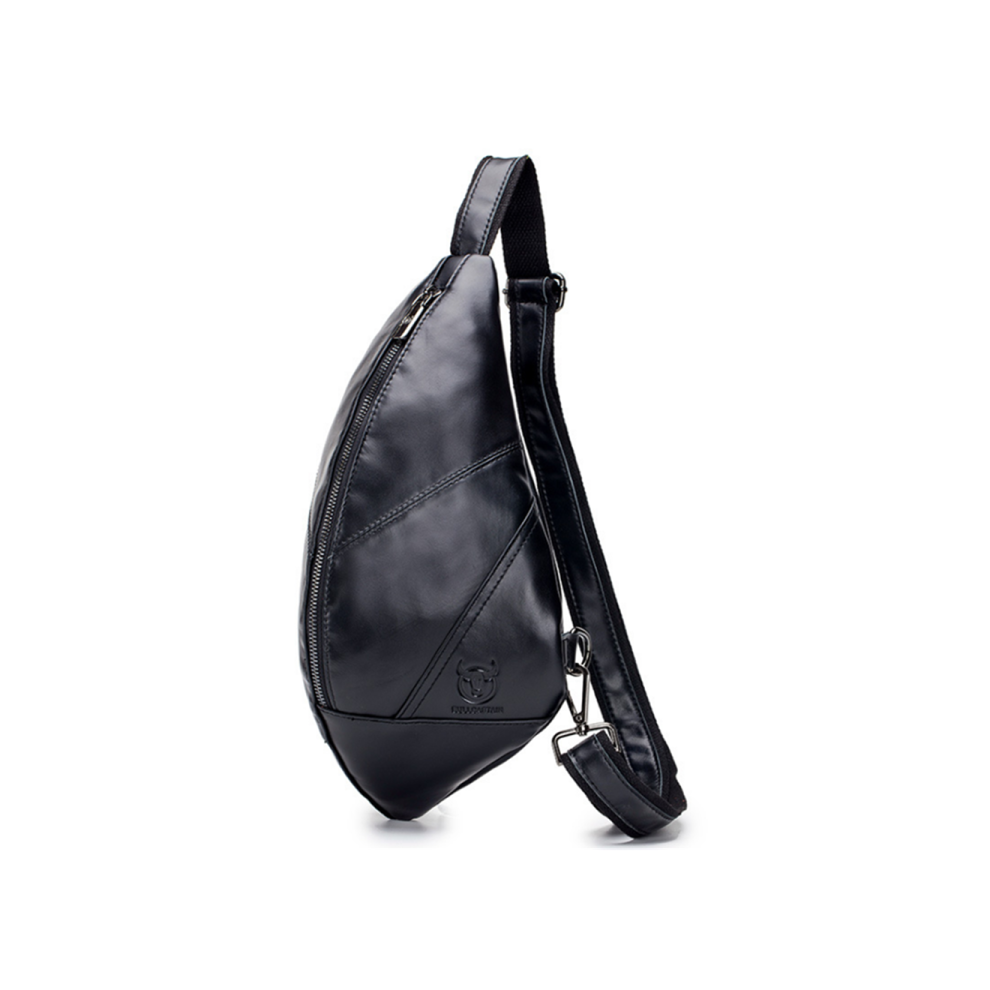 G056 Eenvoudige Driehoekige Borsttas Multifunctionele Sporttrend Schoudertas Messenger Bag-image