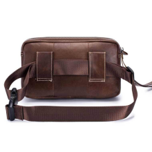 G066 sac de ceinture en cuir sac à bandoulière multifonction sac de messager sac de ceinture en cuir pour carte