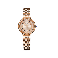 Reloj de cuarzo redondo para niñas R003, con diseño de estrellas y correa de acero, resistente al agua y luminoso.