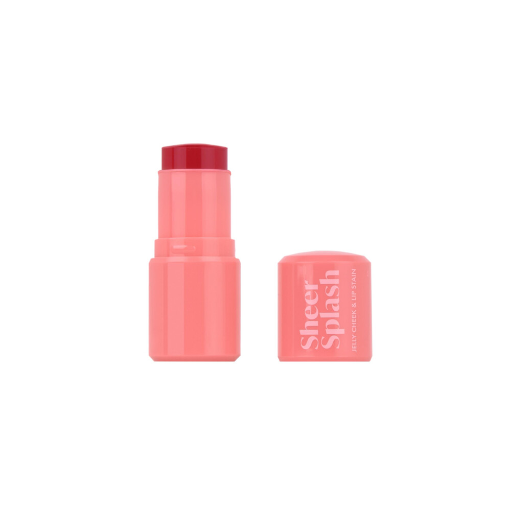 Sheer Splash Jelly Cheek & Lip Stain, Shade Pink Cranberry Cloud | Cheek & Lip Tint