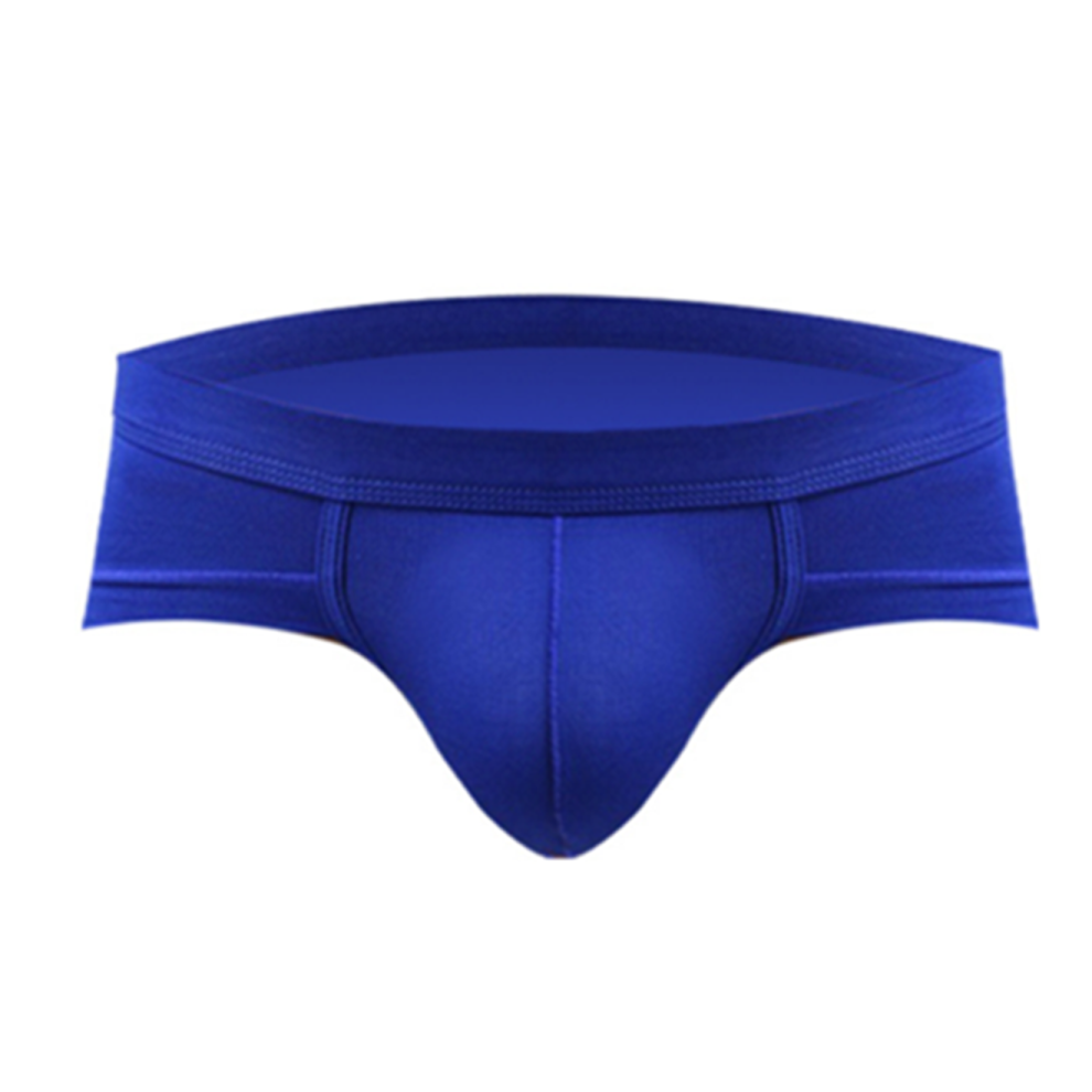 (2XL) sous-vêtements sexy pour hommes Triangle respirant taille basse slip bleu Xl