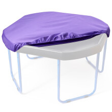 Springboard Tuff Tray Cover - Water-Repellent Mixing Tray/Sand Pit/Tuff Tray Cover with Strong Elastic Edges and Lightweight, Durable Design in Purple