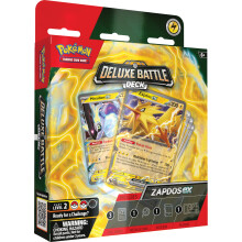Pokémon TCG: Deck de Bataille Deluxe Zapdos ex (Deck de 60 Cartes Prêt à Jouer & Accessoires)