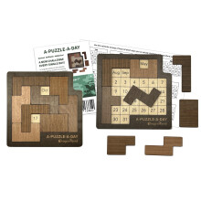 A-Puzzle-A-Day Deluxe: Az eredeti napi naptri rejtvny 365+ kihvssal az v minden napjra, DragonFjord
