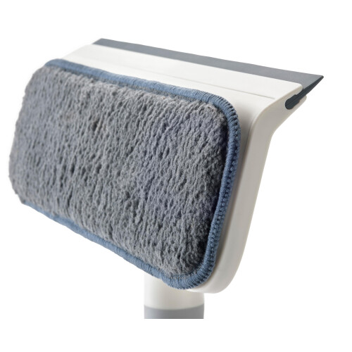 Joseph Joseph CleanTech 2-in-1 Glass Cleaning Squeegee with Microfibre Pad and Foldable Handle 1