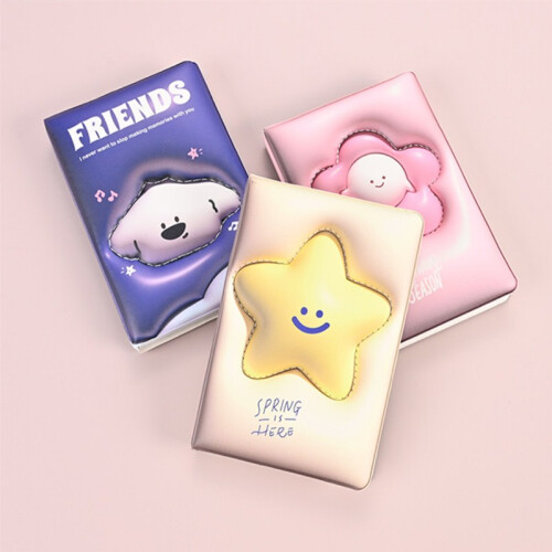 Stereoskopischen Handbuch Notebook Nette Cartoon Mädchen Student Notebook Blind Box 2