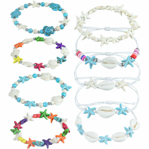 Sea Star Shell Turquoise Holiday Βραχιόλι Ocean Wind Shell Turtle Bracelet Blind Box