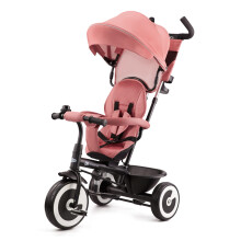 Kinderkraft Aston Tricycle, Baby Push Trike, Kids First Bike, Free Wheel Functions, Parenthandle, Footrest, Accessories, Bag, Cupholder, from 9 Months