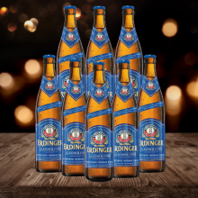 Erdinger Alkoholfrei German Alcohol Free Wheat Beer 500ml Bottles - 0.5% ABV (12 Pack)