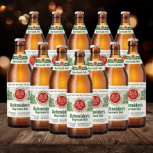 Schneider's Bayrisch Hells German Lager 500ml Bottles (12 Pack) - 4.9% ABV
