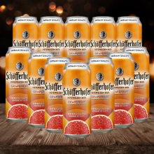 Schofferhofer Grapefruit German Low Alcohol Beer - 2.5% ABV (12 Pack)