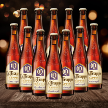 La Trappe Trappist Dutch Quadrupel Beer - 10.00% ABV (12 Pack)