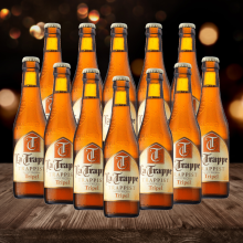La Trappe Trappist Dutch Tripel Beer - 8.0% ABV (12 Pack)