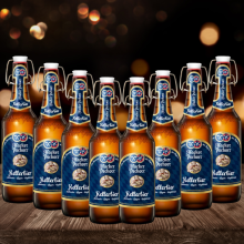 Hacker Pschorr Kellerbier German Lager 500ml Bottles - 5.5% ABV (12 Pack)