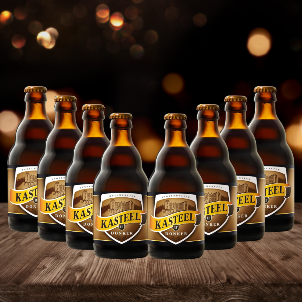 Kasteel Donker Belgian Ale 330Ml Bottles - 11.00% Abv (12 Pack) Dark